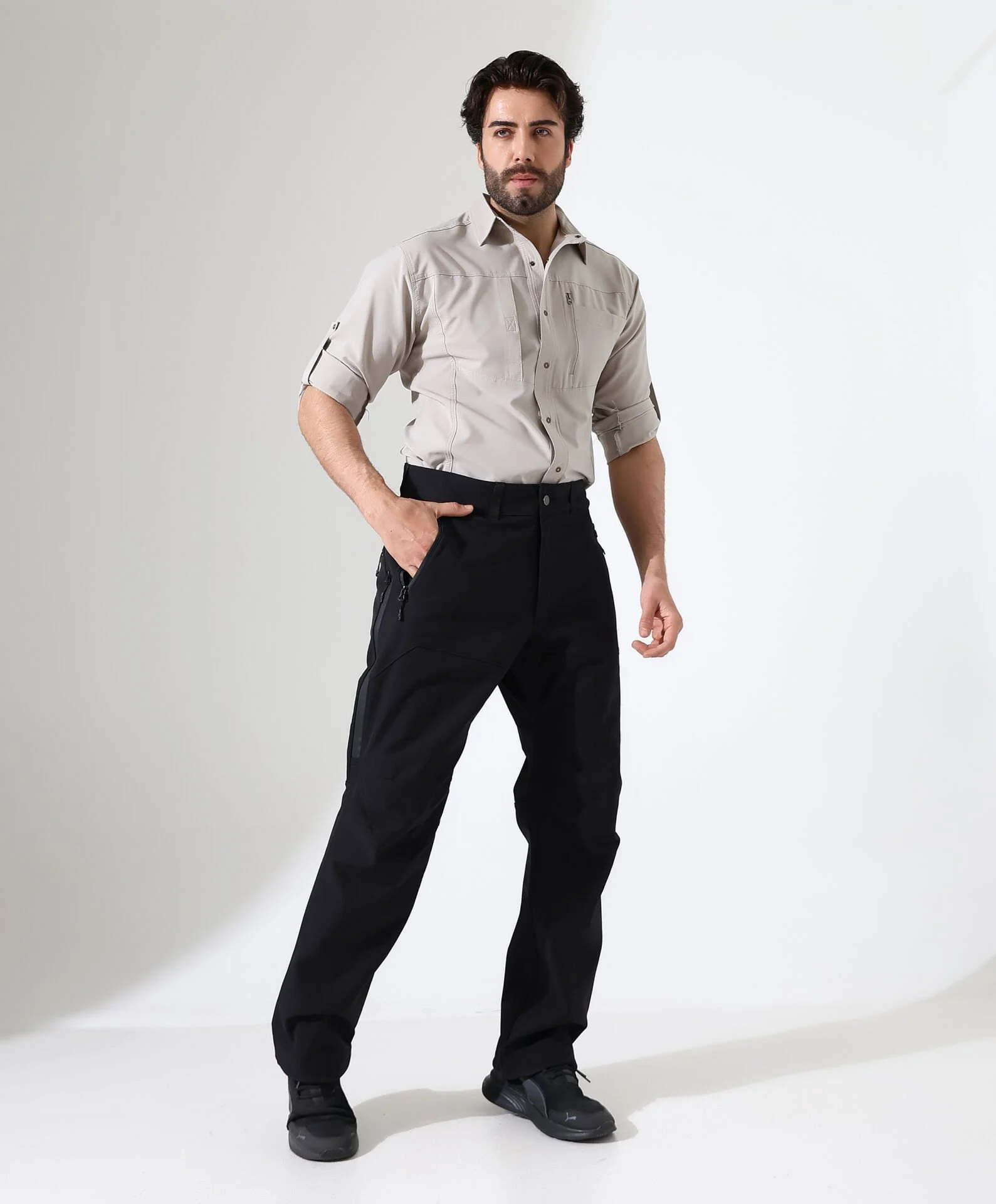 SOFTSHELL PANTOLON SİYAH - Görsel 4