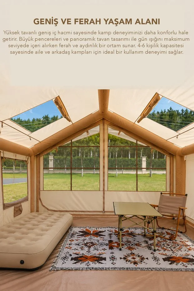 420D Oxford su geçirmez kumaş 300x220x250 - Görsel 2